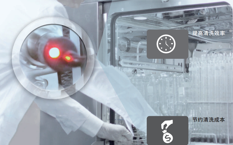 相比于手工洗，實(shí)驗(yàn)室玻璃器皿清洗機(jī)更有優(yōu)勢(shì)